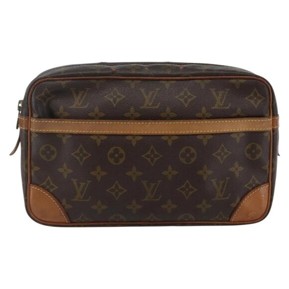 LOUIS VUITTON Monogram Compiegne 28 Clutch Bag - Picture 2 of 15